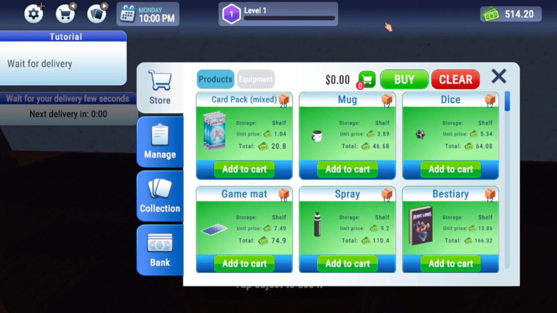 Card Collector Trading Shop screenshot