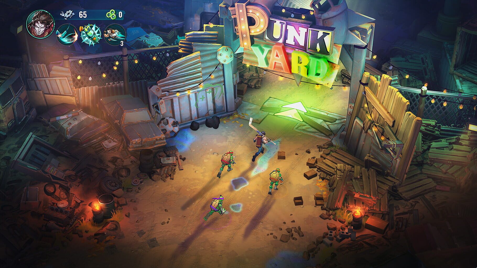 Teenage Mutant Ninja Turtles: Splintered Fate - Casey Jones & the Junkyard Jam screenshot