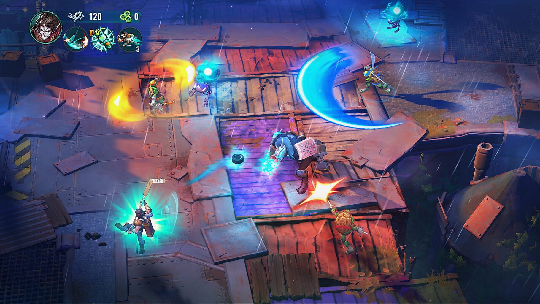 Teenage Mutant Ninja Turtles: Splintered Fate - Casey Jones & the Junkyard Jam screenshot