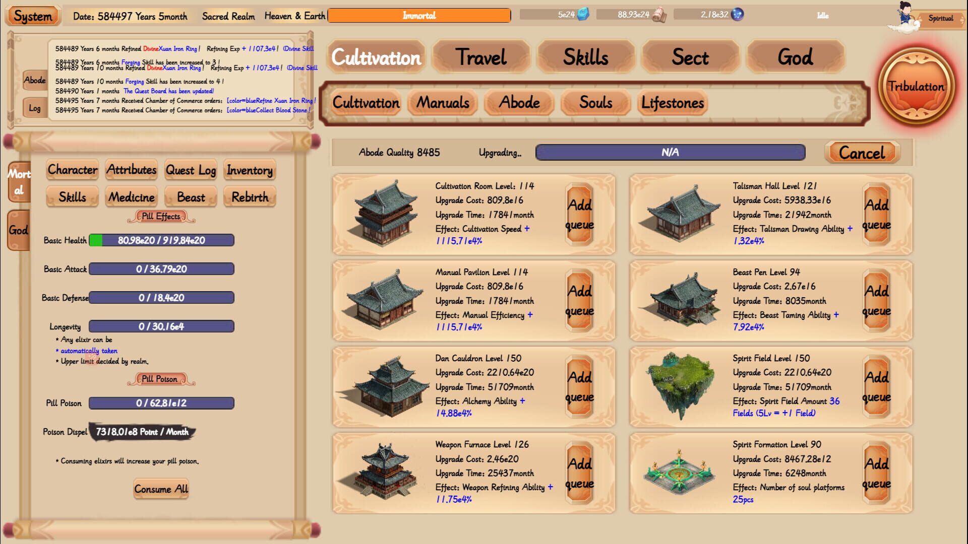 Xiuzhen Idle - Screenshot