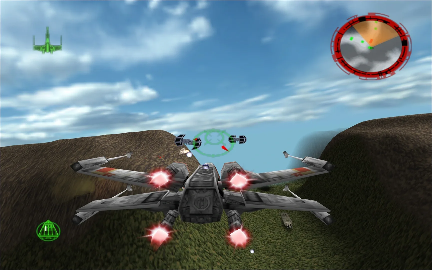 Captura de pantalla - Star Wars: Rogue Squadron
