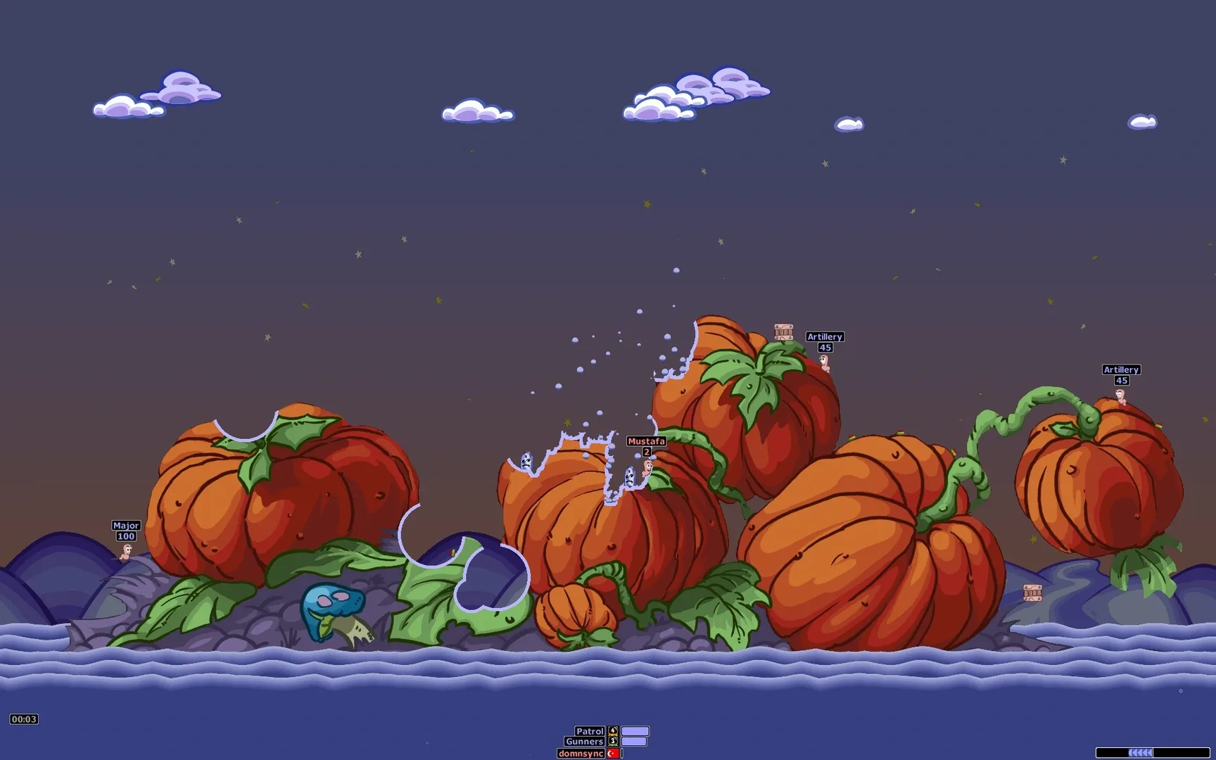 Captura de pantalla - Worms Armageddon
