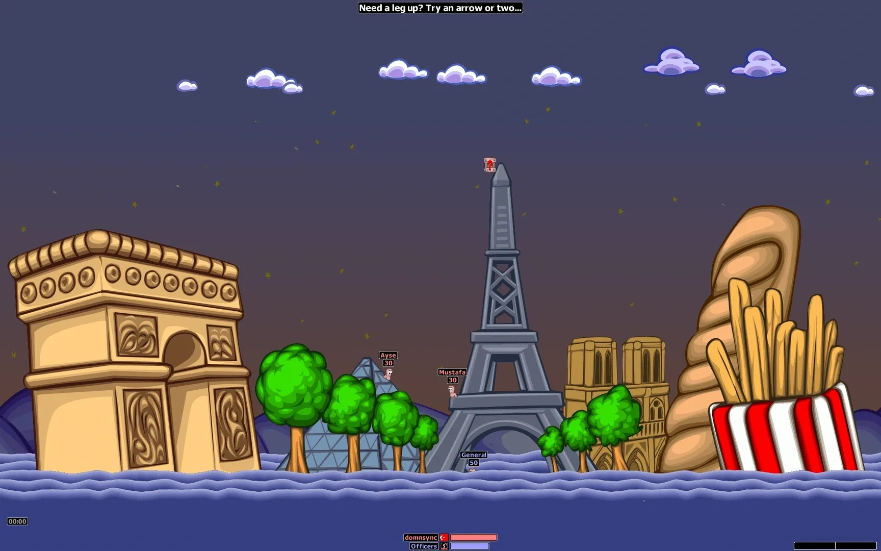 Captura de pantalla - Worms Armageddon
