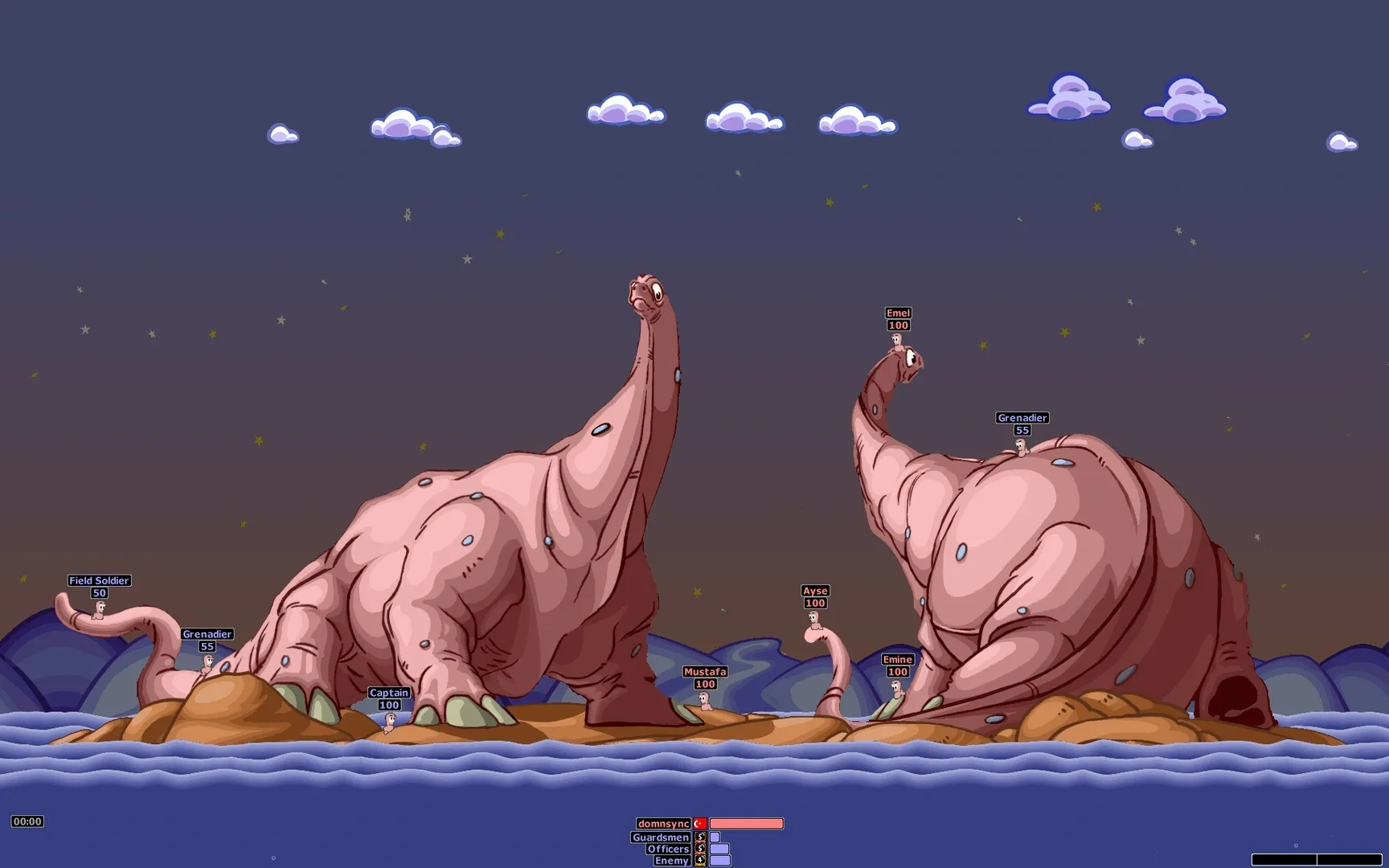 Captura de pantalla - Worms Armageddon