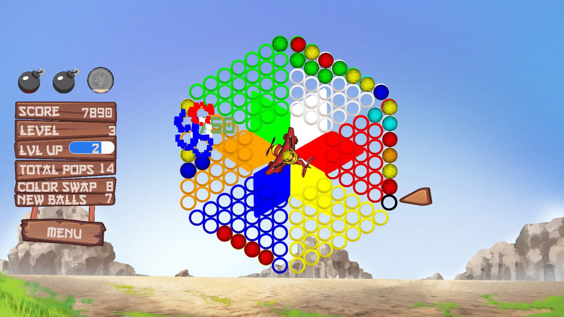 Orbital Cascade - Screenshot
