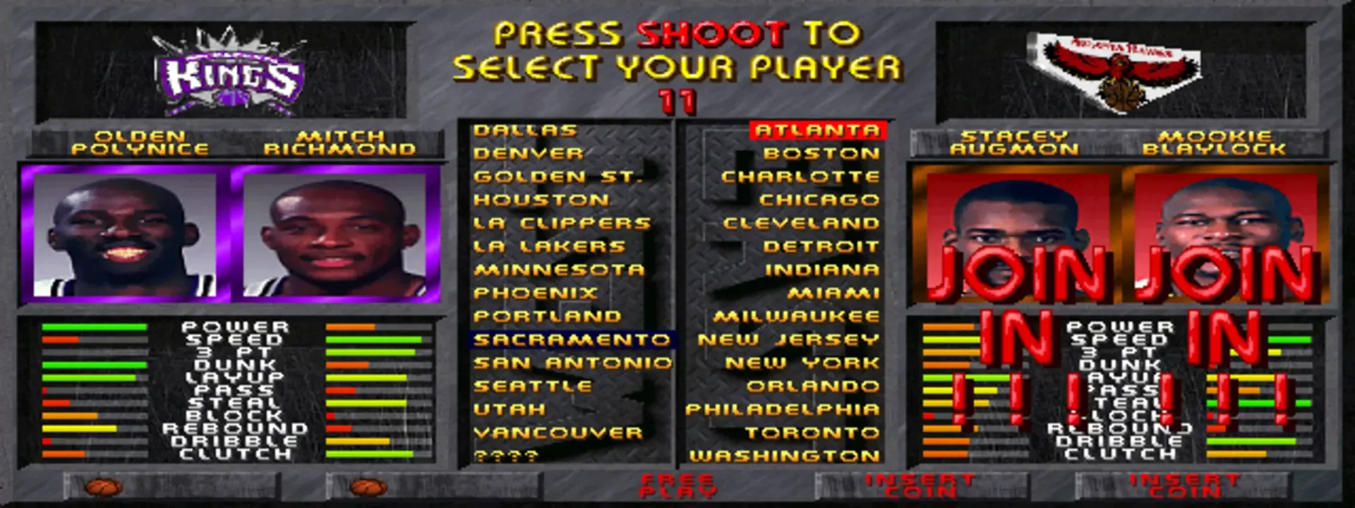 Captura de pantalla - NBA Jam Extreme