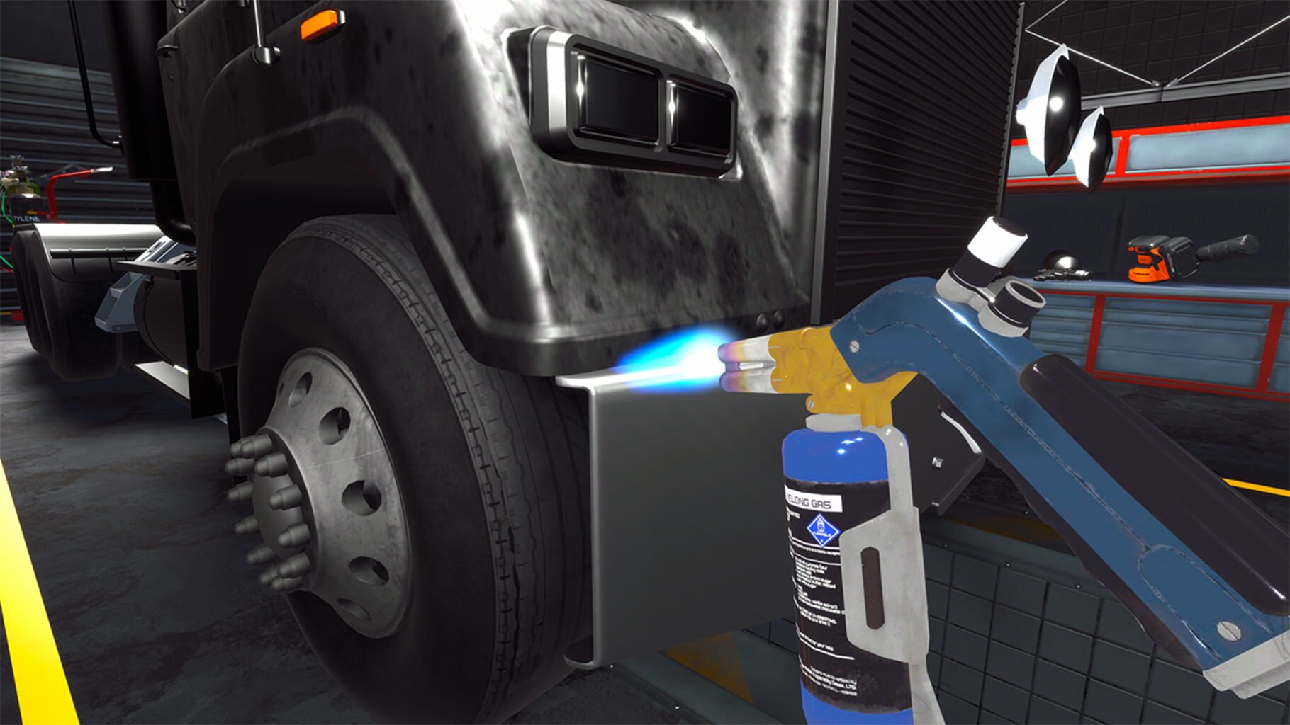 Truck Mechanic Sim 2025 screenshot