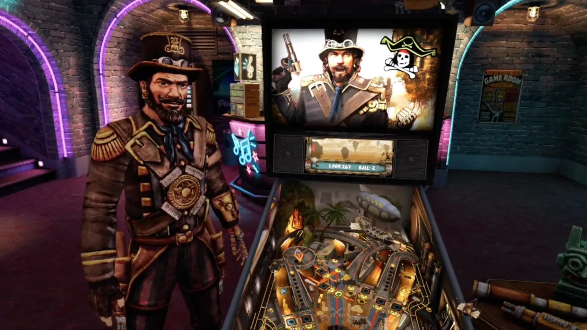 Captura de pantalla - Pinball FX VR