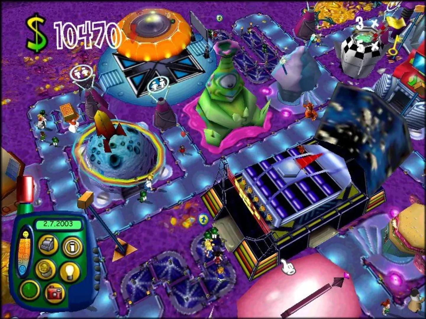 Captura de pantalla - Theme Park Roller Coaster