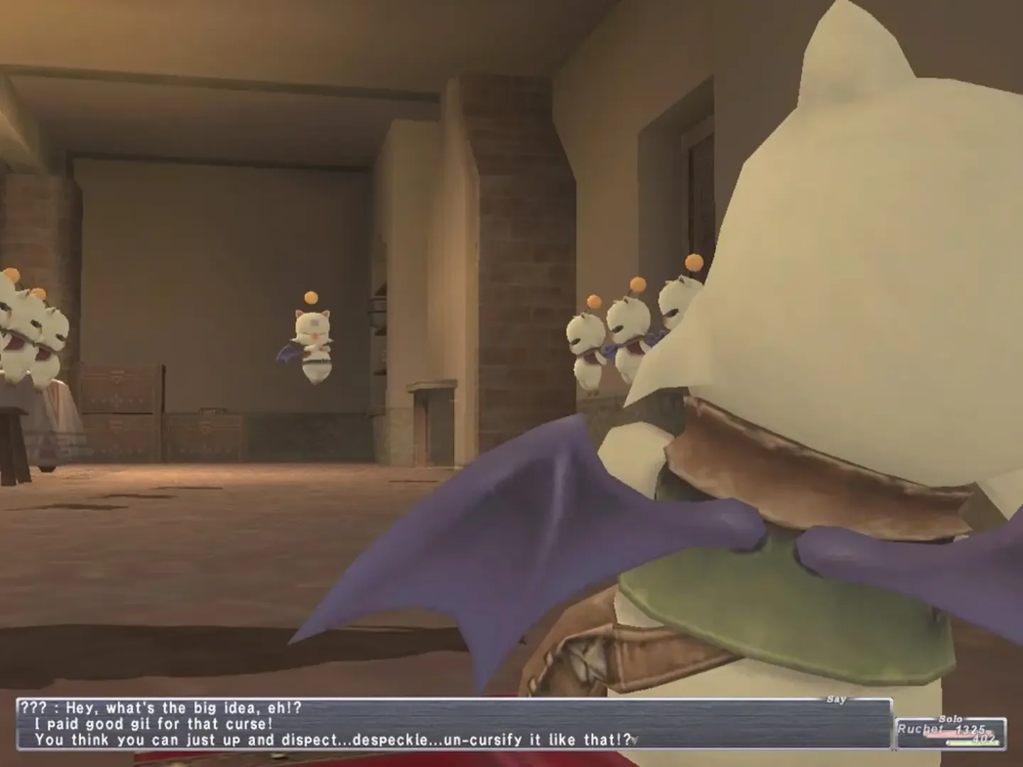 Captura de pantalla - Final Fantasy XI: A Moogle Kupo d'Etat