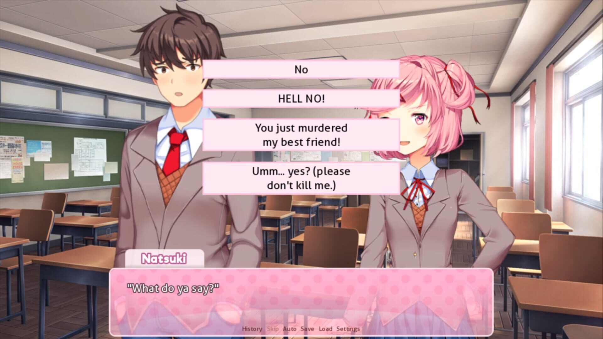 Doki Doki Literature Club The Mod In Which Natsuki Has A Nice Day And Nothing Horrible Happens To Her, Thank You Very Much screenshot