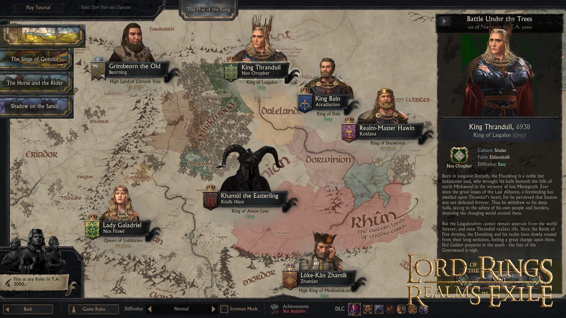 LotR: Realms in Exile - Screenshot