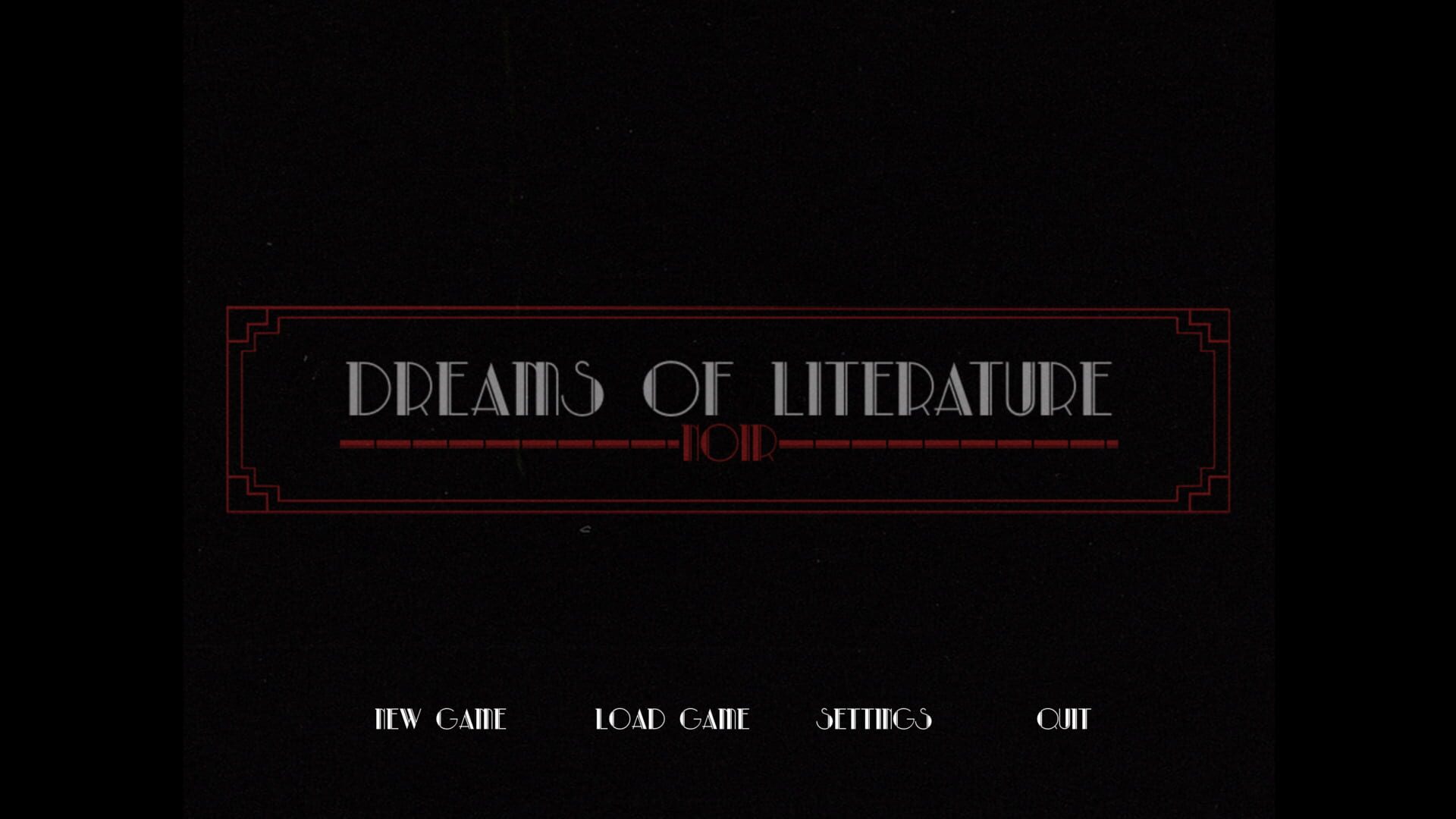 Dreams of Literature: Noir