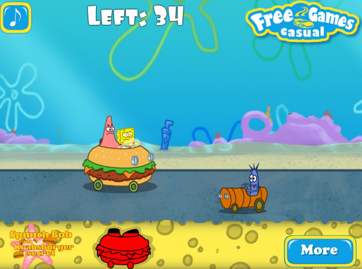 Spunch Bob and Krabsburger Secret