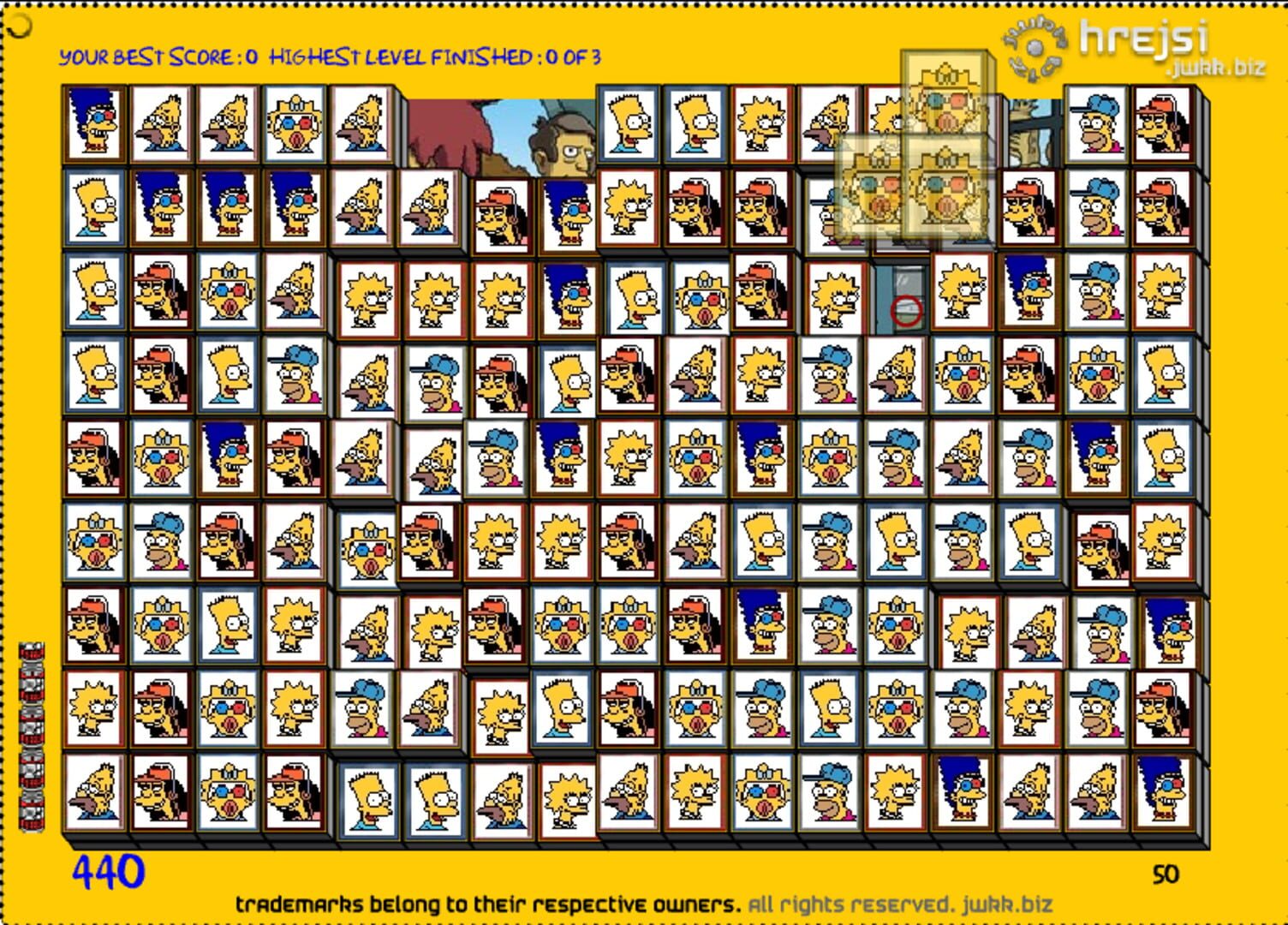Tiles of the Simpsons