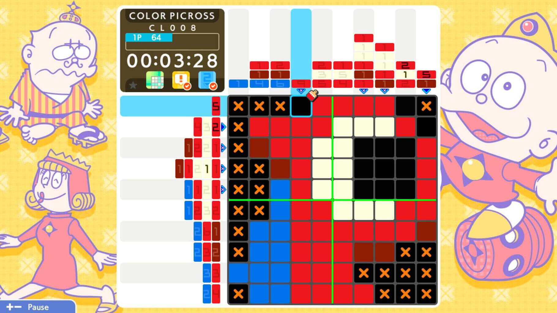 Picross S Doraemon & F Characters Edition screenshot