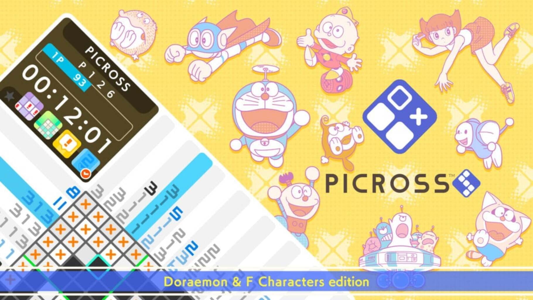 Picross S Doraemon & F Characters Edition screenshot