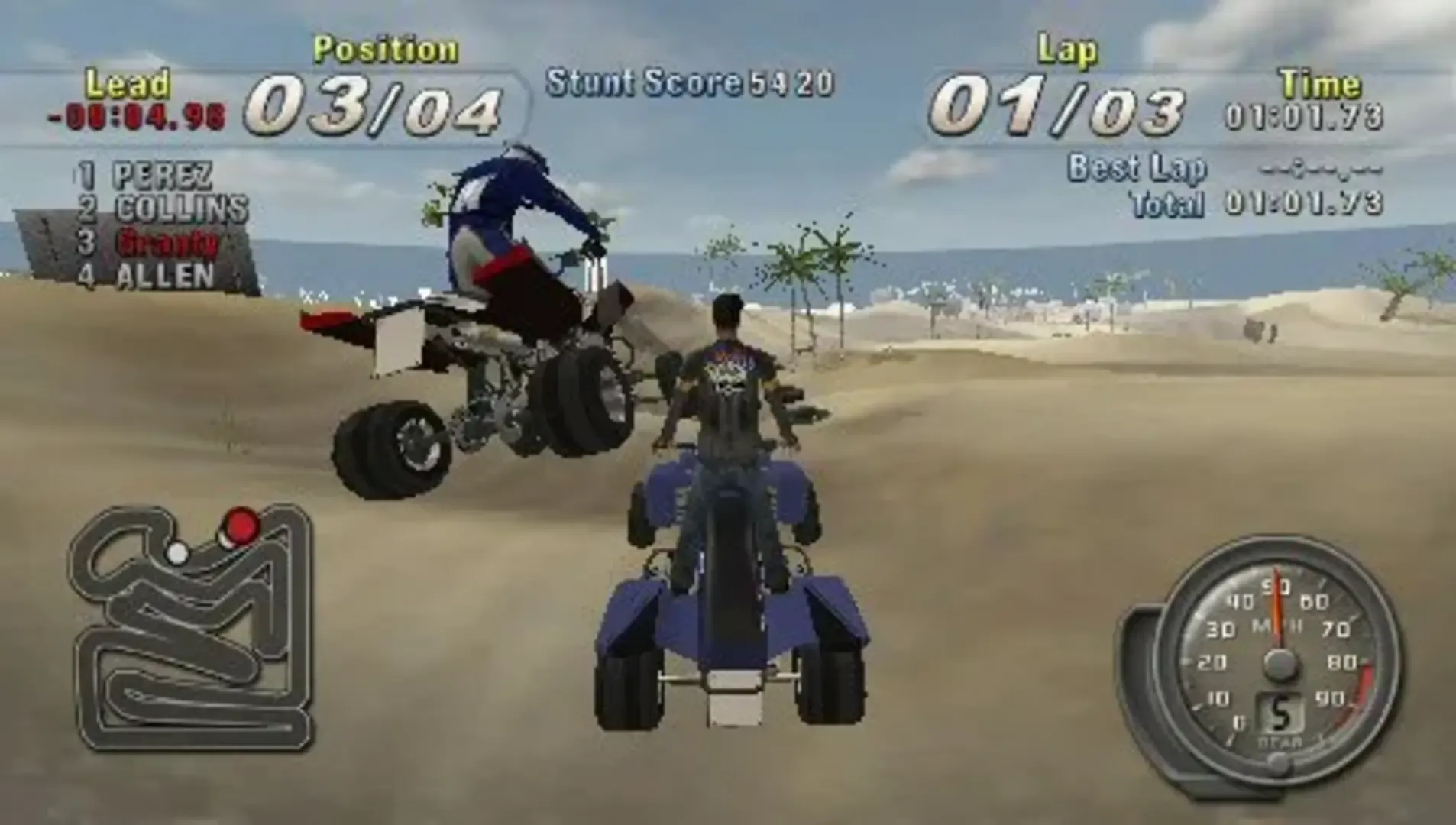 Captura de pantalla - ATV Offroad Fury: Blazin' Trails