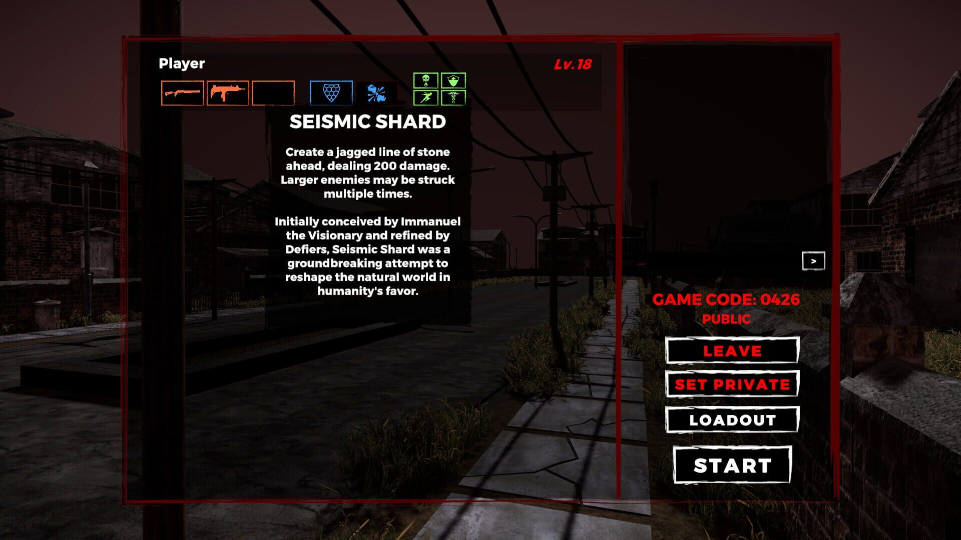 Game screenshot