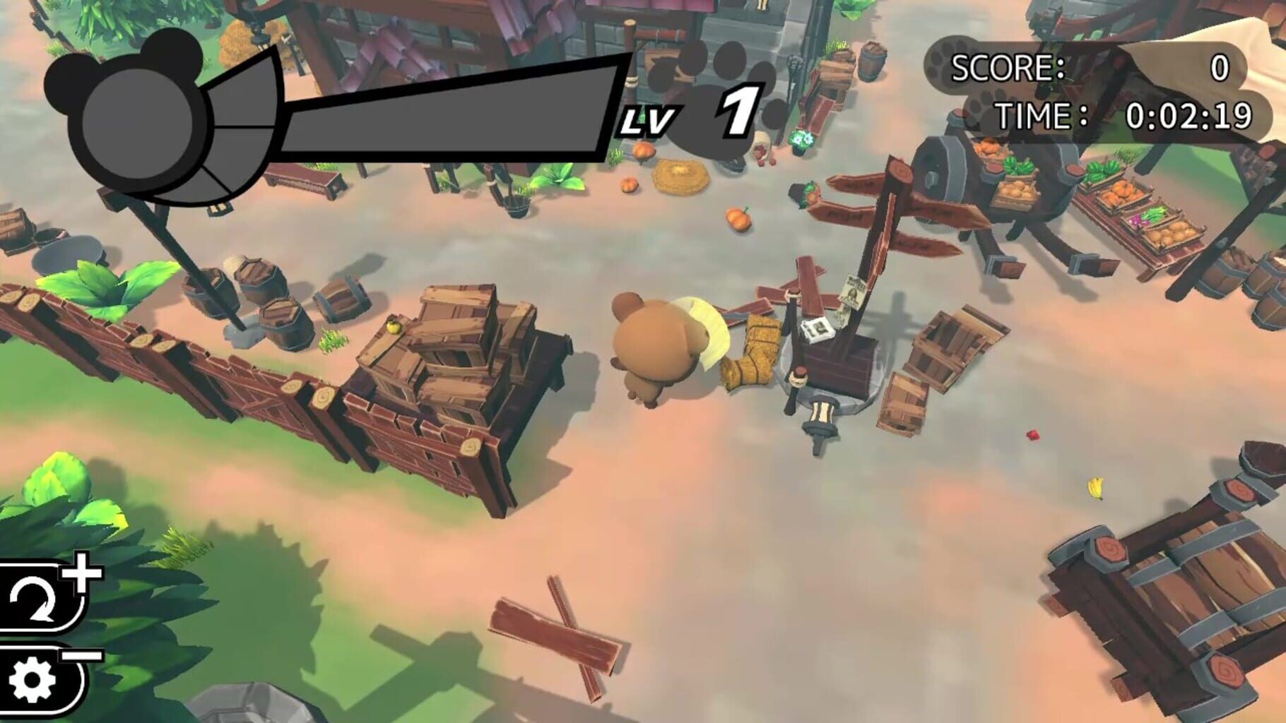 Kumakichi & Nyanzou Birth Destruction God DX screenshot
