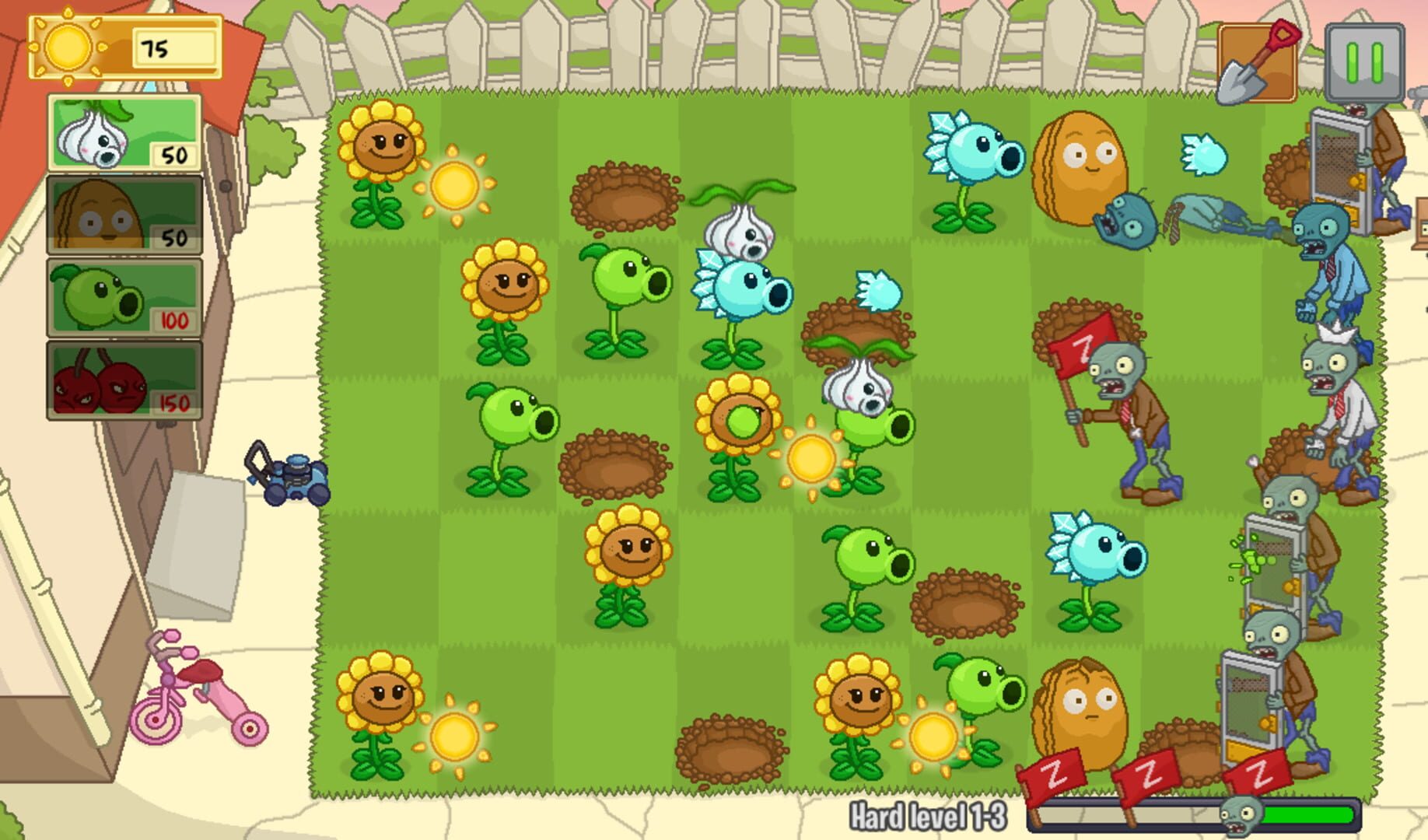 Plants vs Zombies: Neighborhood Defense
