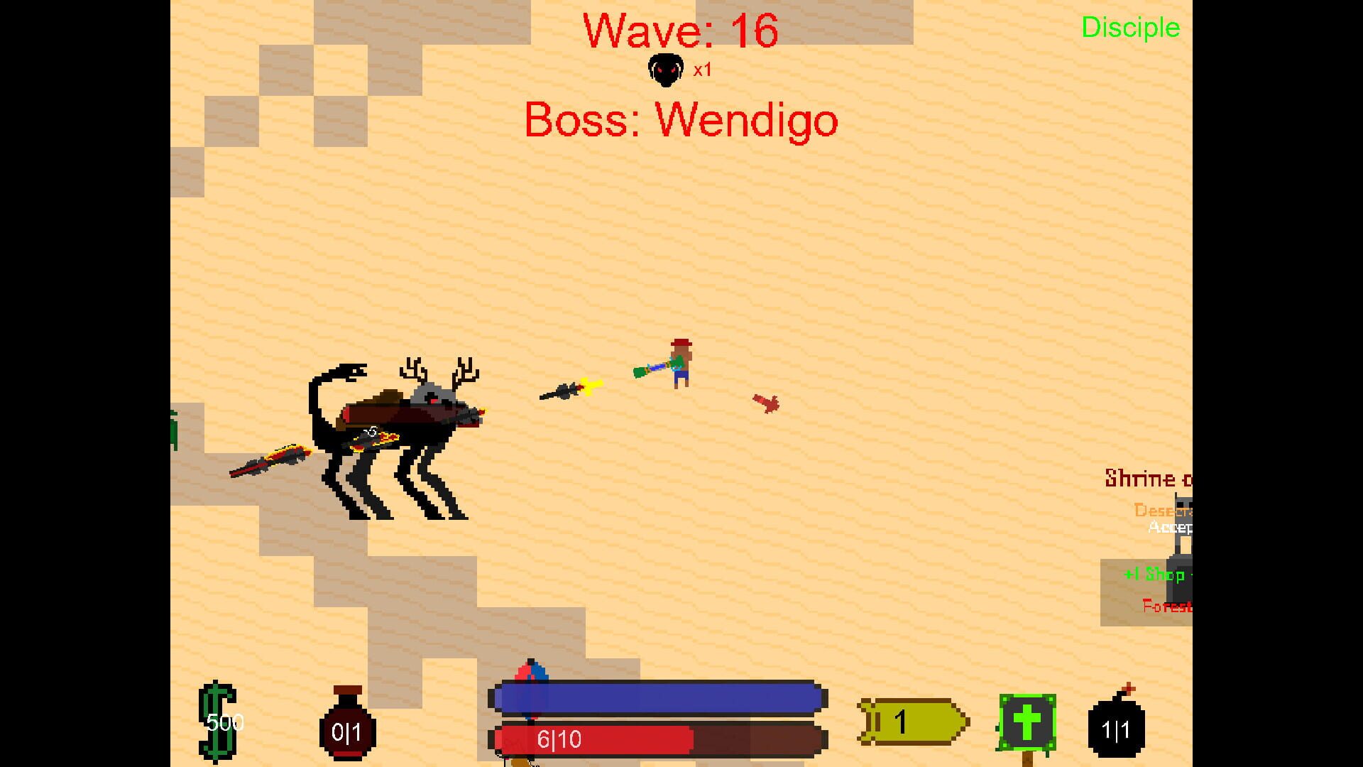 Priest With a Gun - Screenshot