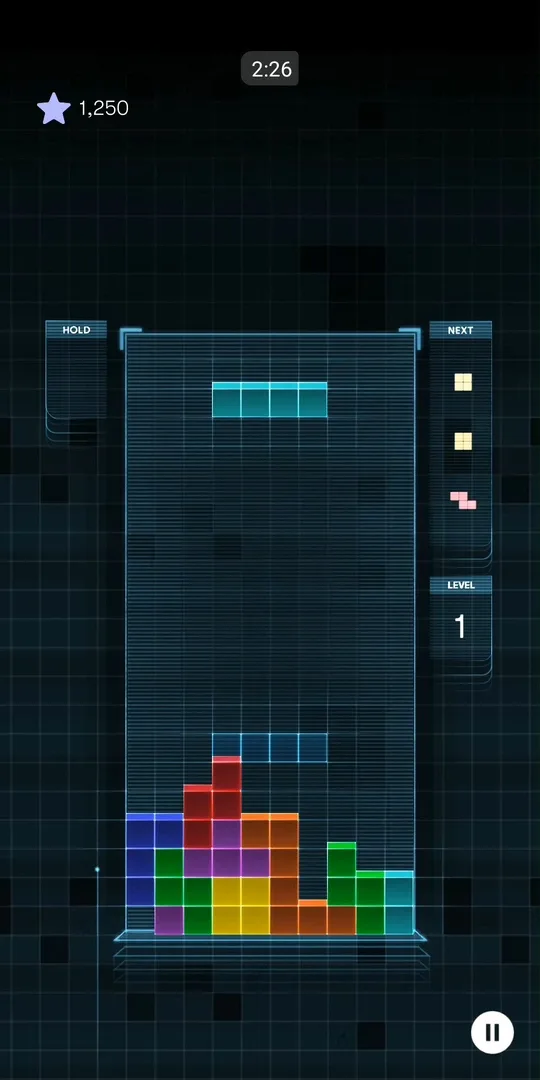 Captura de pantalla - Tetris