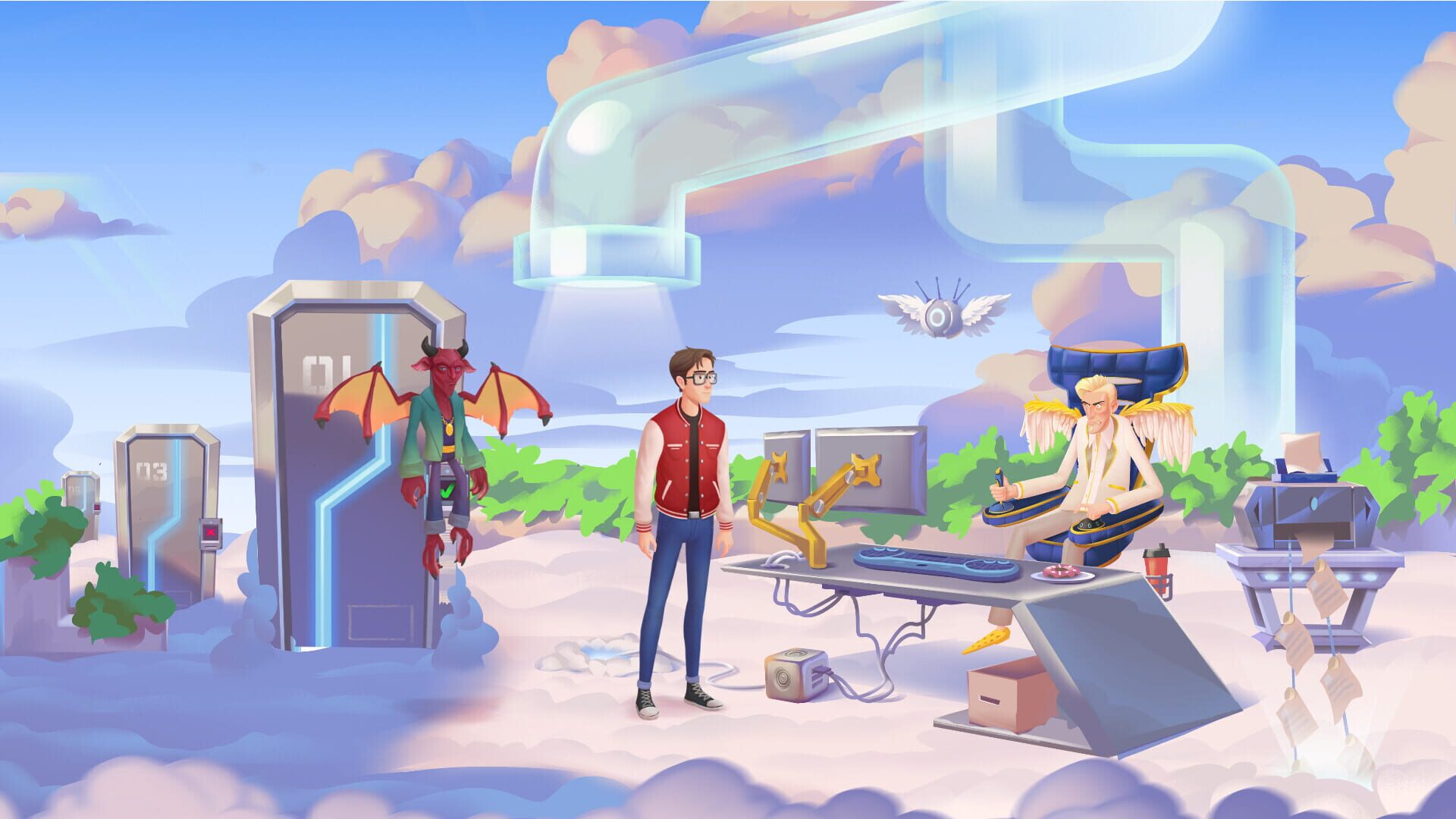 Angelo and Deemon 2: Too Hell of a Quest - Screenshot