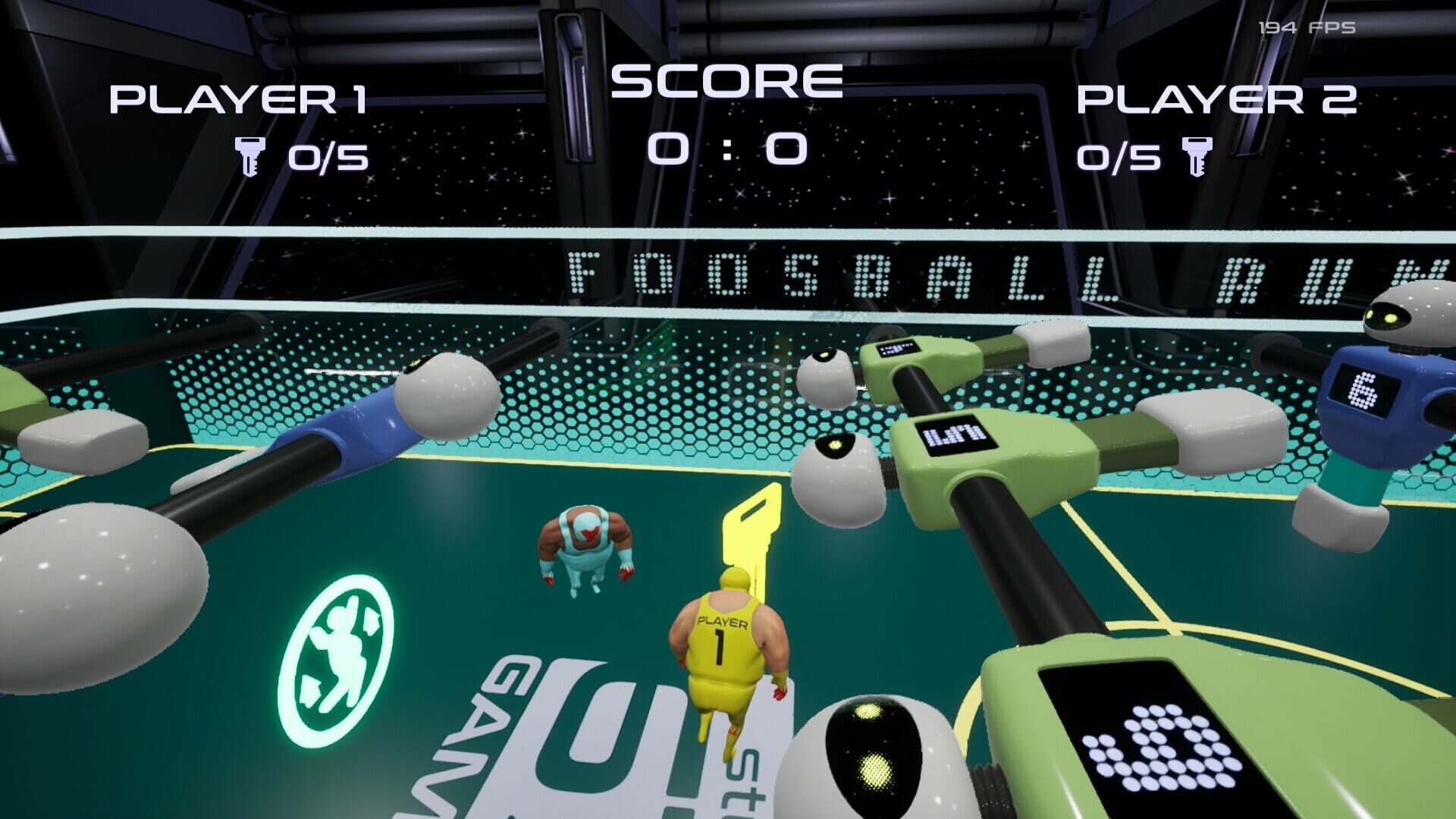 Foosball Runner - Screenshot