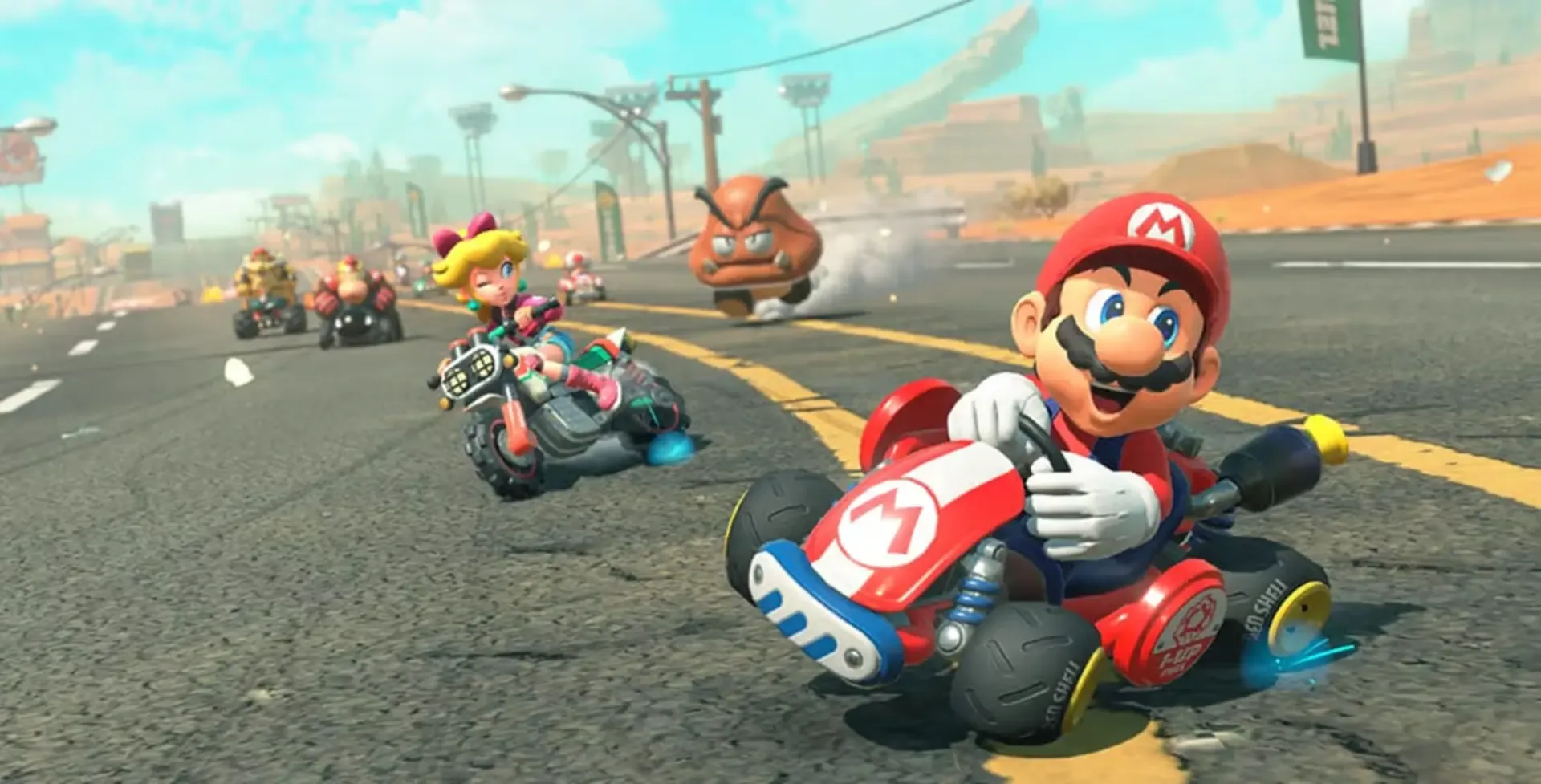 Captura de pantalla - Mario Kart World