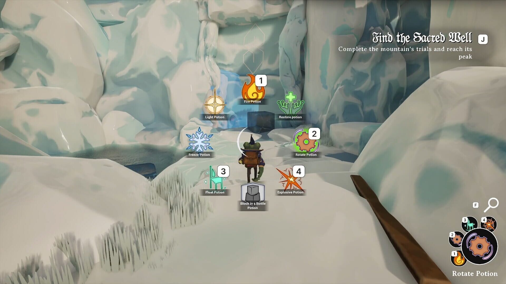 Bask: The Alchemist Frog - Screenshot
