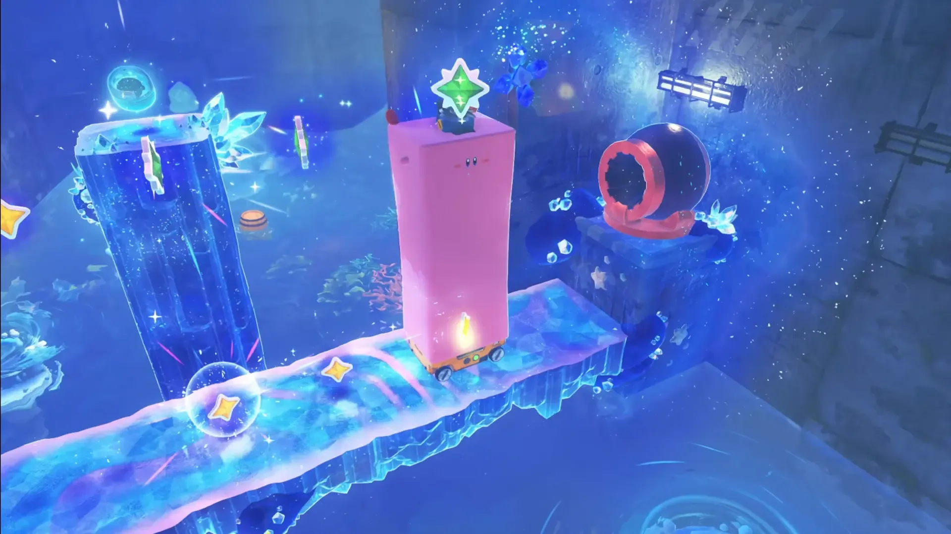 Captura de pantalla - Kirby and the Forgotten Land: Nintendo Switch 2 Edition + Star-Crossed World