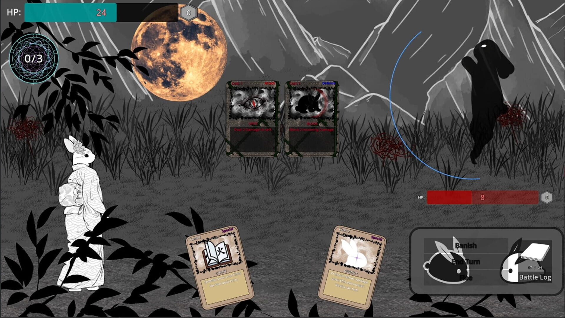 Usagi Sekai: Bunny Shaman - Screenshot