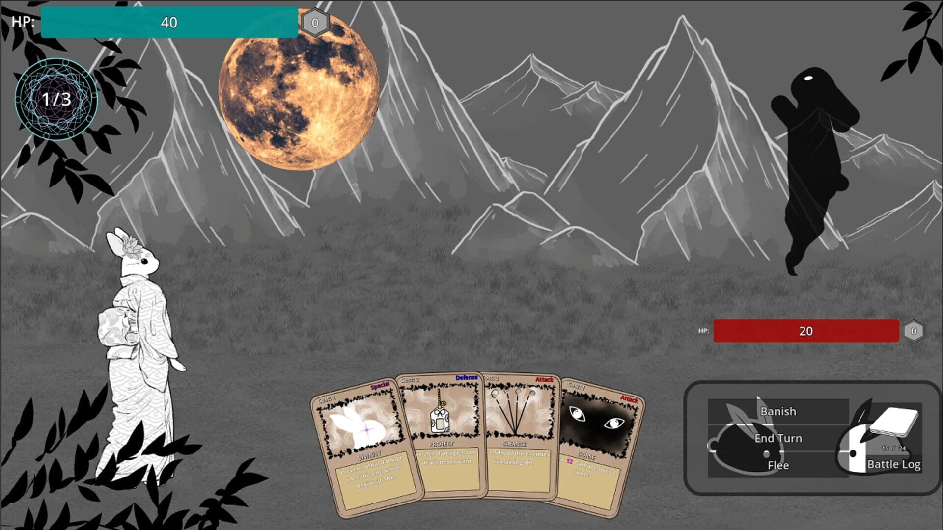 Usagi Sekai: Bunny Shaman - Screenshot