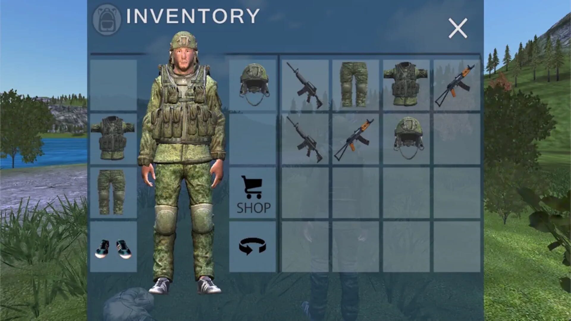 Experiment Z: Zombie Survival - Screenshot