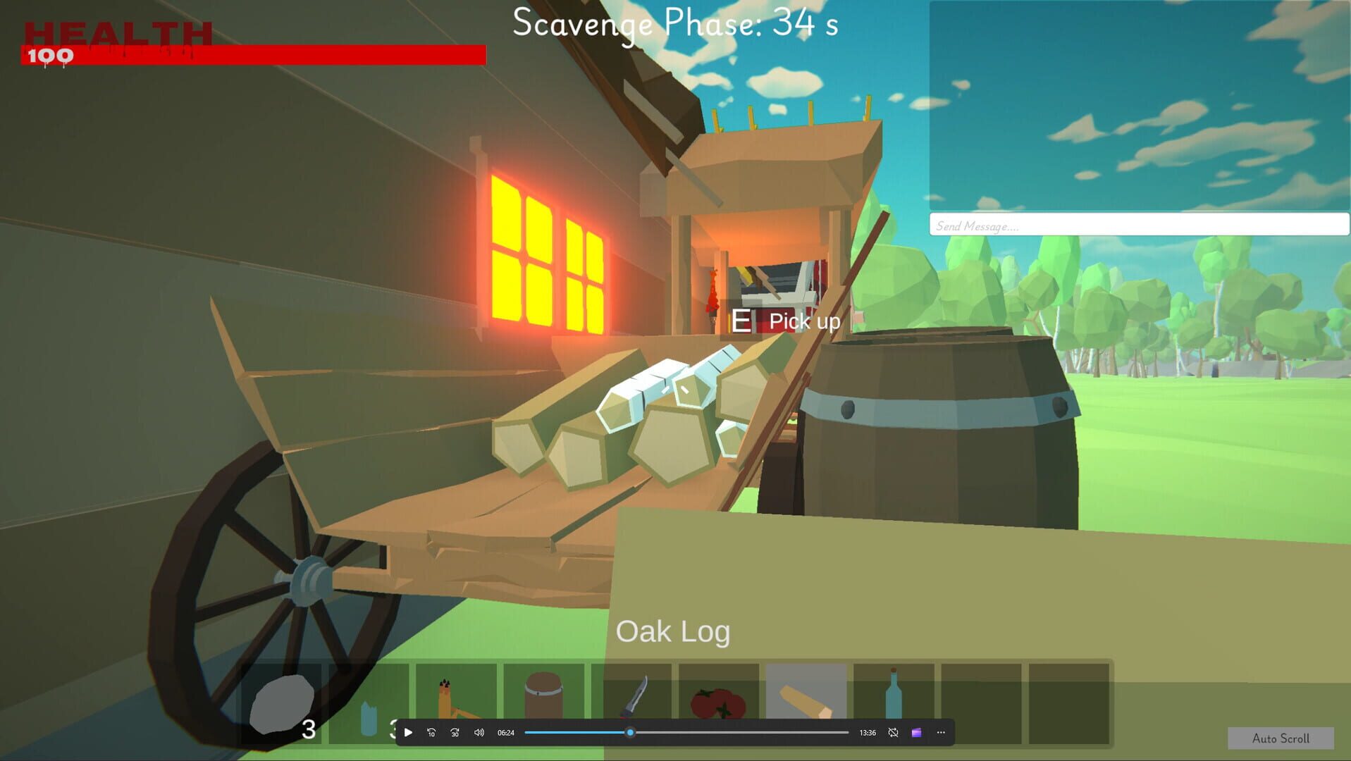 Throweat Area - Screenshot