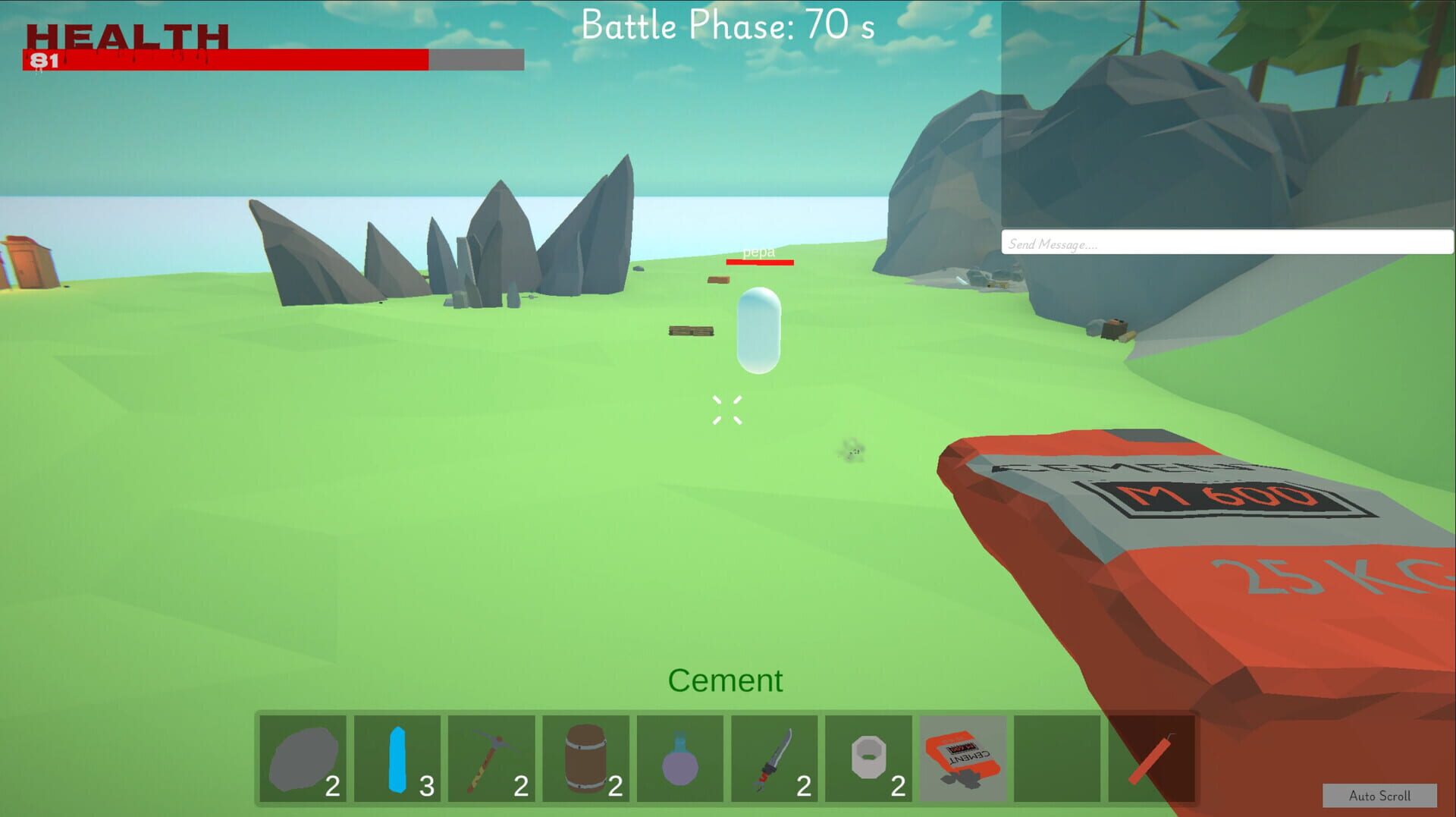 Throweat Area - Screenshot