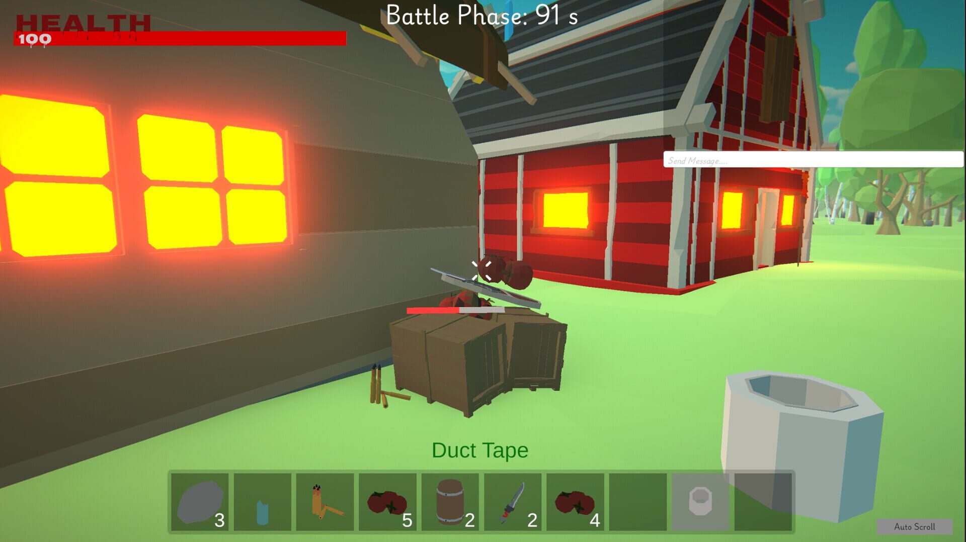 Throweat Area - Screenshot