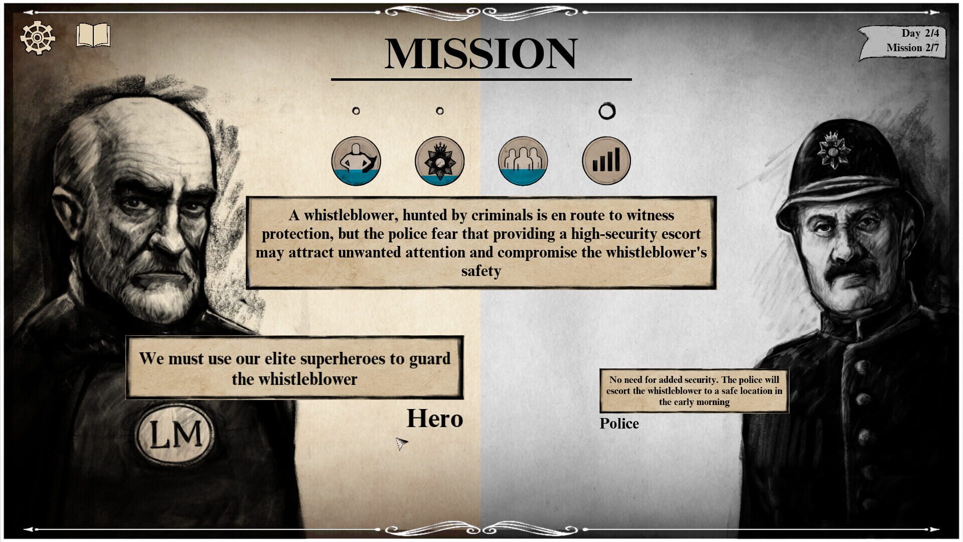 Impartial - Screenshot