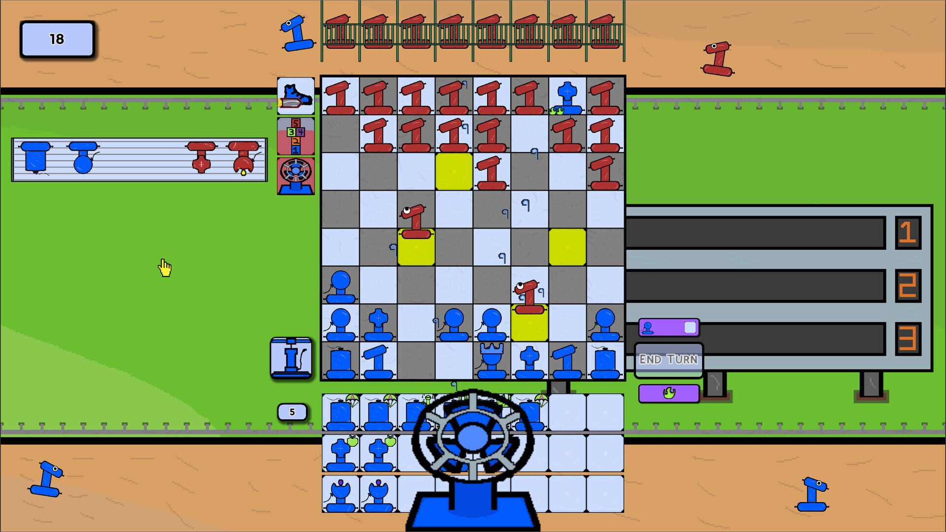 Balloon Chess - Screenshot