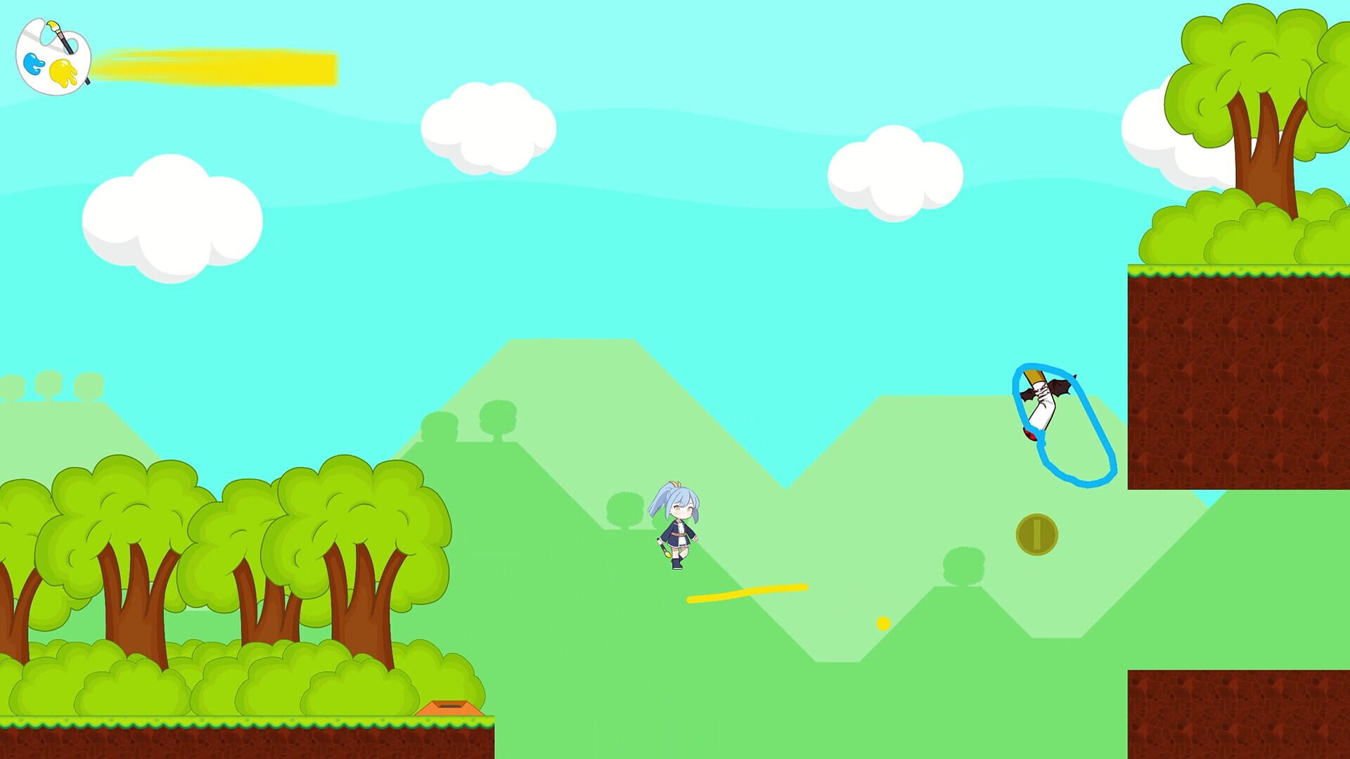 Paintbrush Warrior - Screenshot