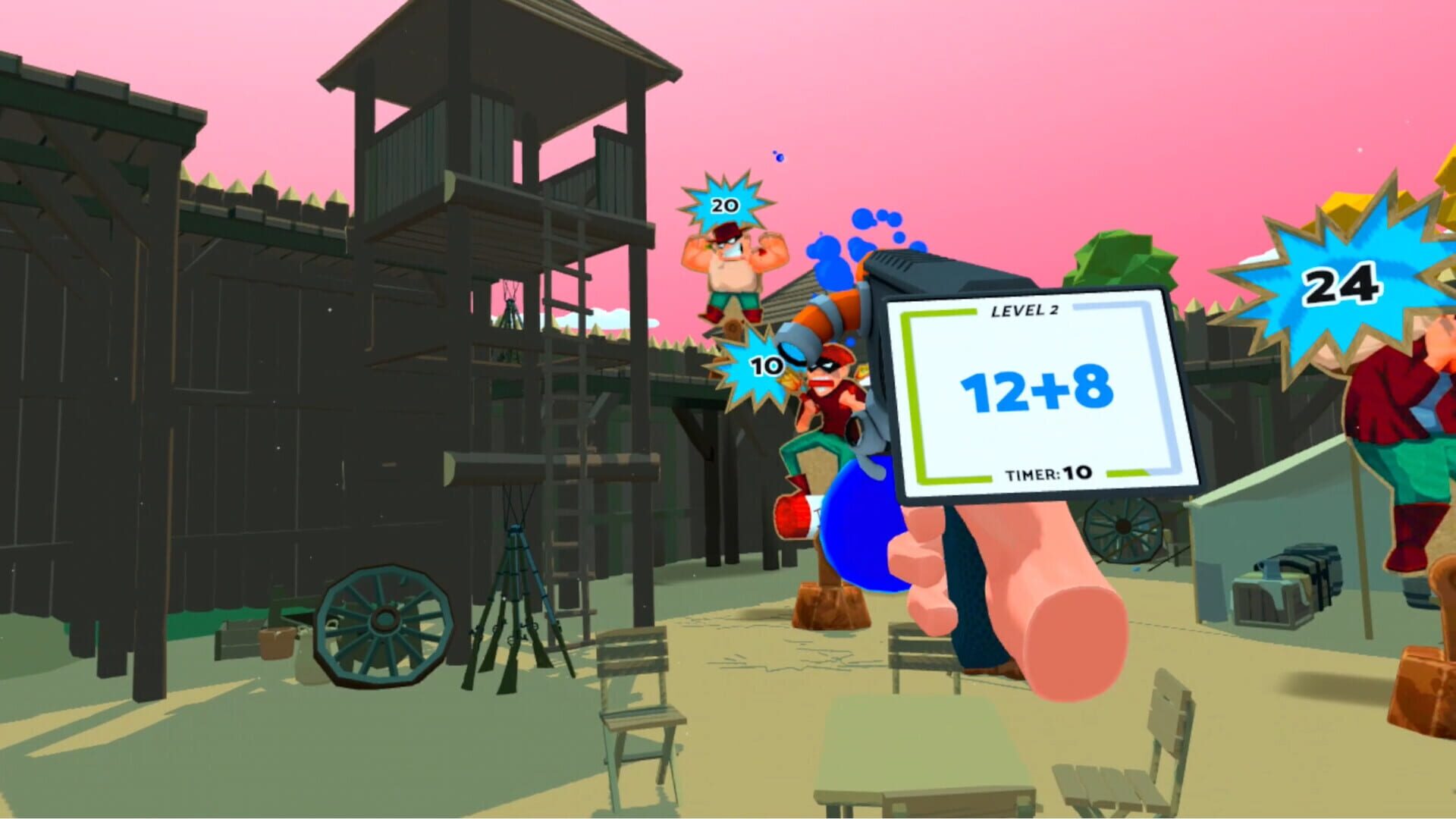 Math Quest VR : The Search for the Crown of Calculation - Screenshot