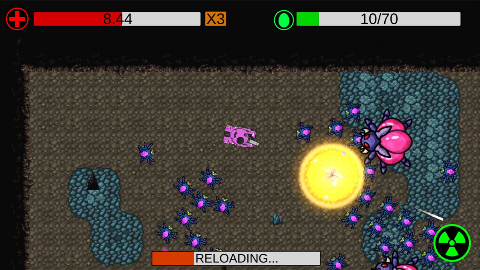 Tank Frenzy Survivor - Screenshot