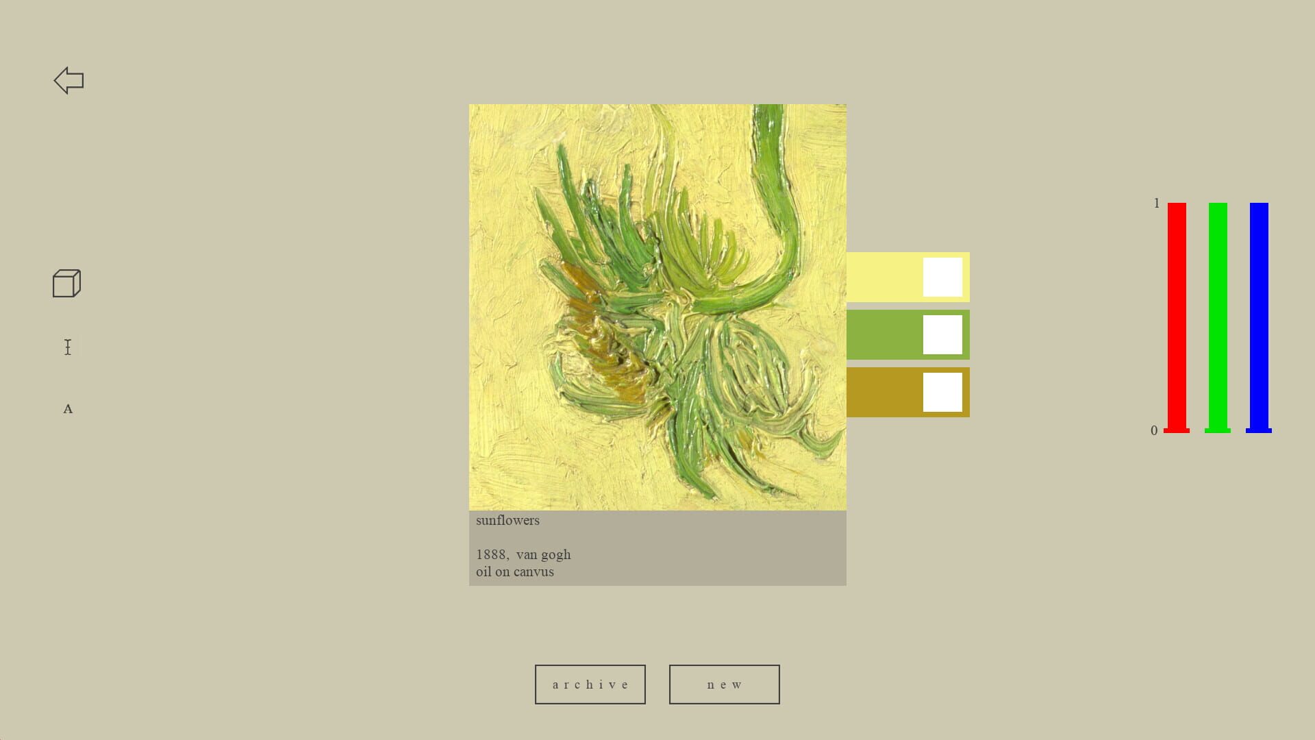 Ekphrasis - Screenshot