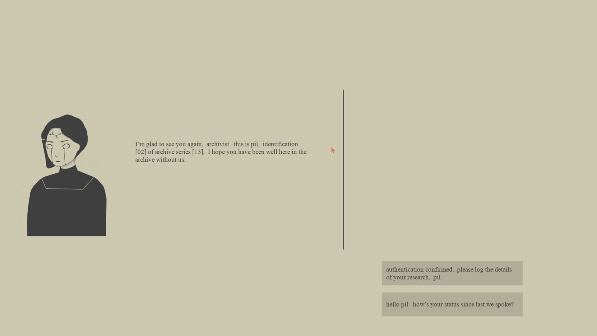 Ekphrasis - Screenshot