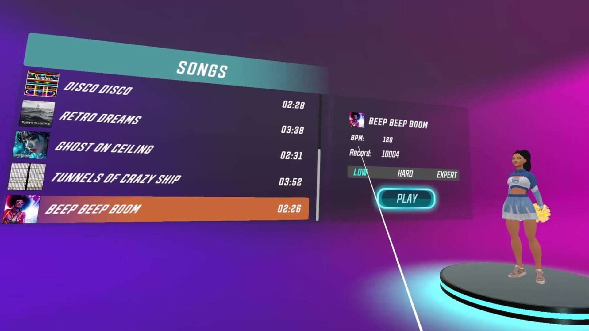 Catch the Rhythm - Screenshot