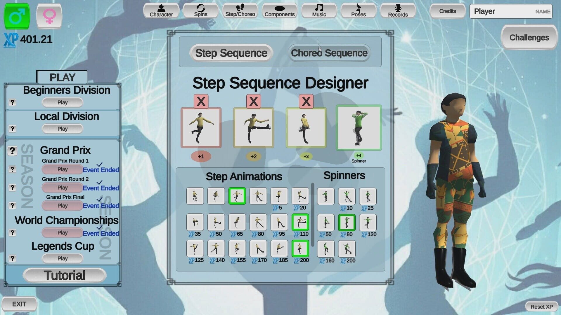 Figure Skating Legends - Screenshot