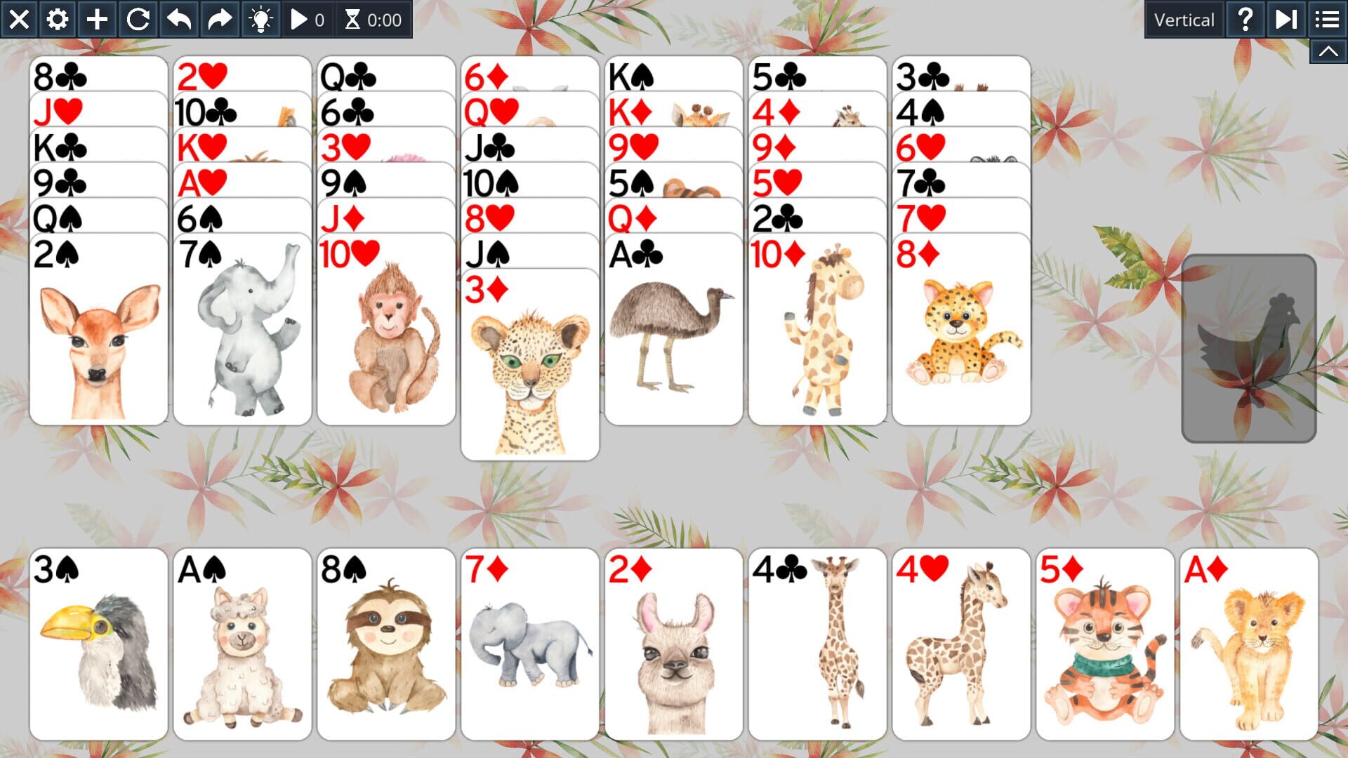 Free Solitaire: Animals - Screenshot