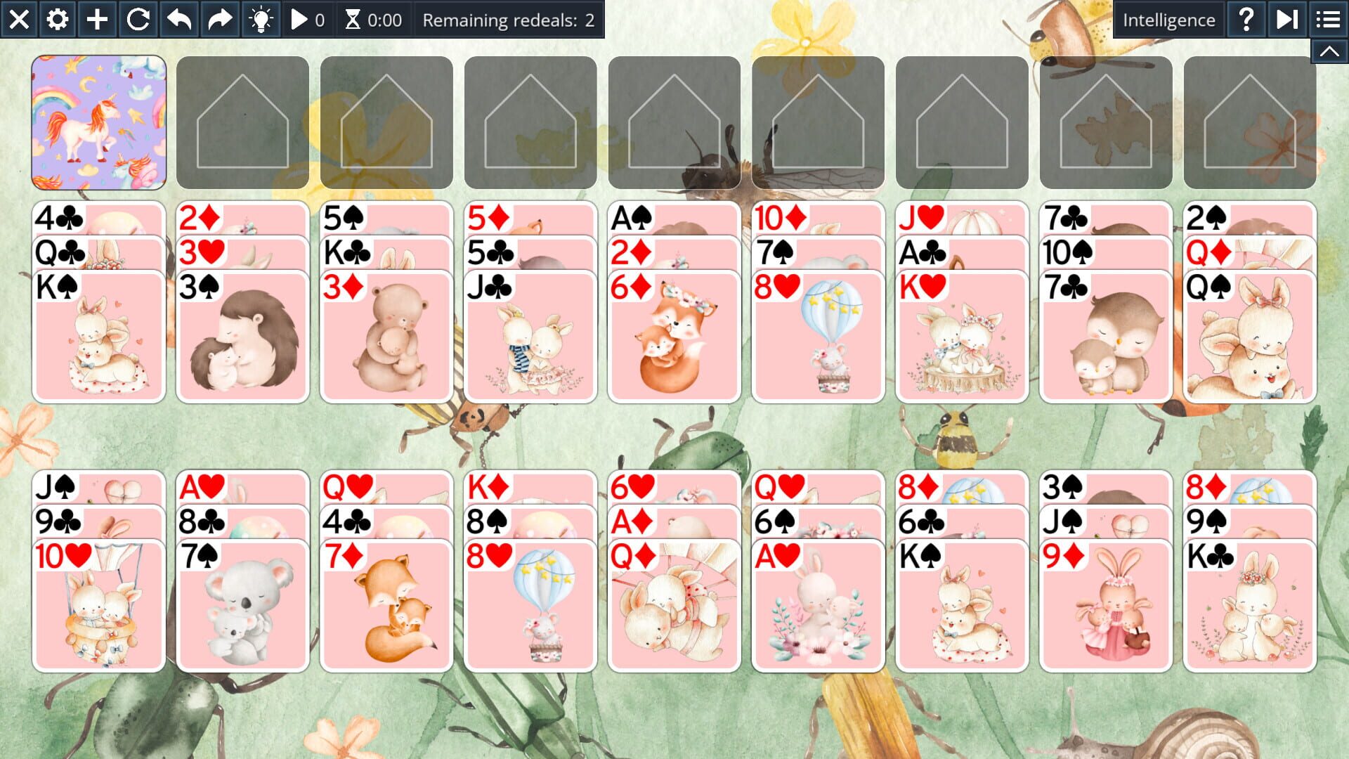 Free Solitaire: Animals - Screenshot