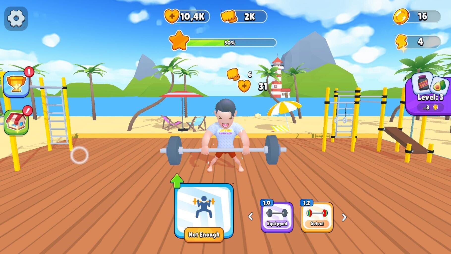 Gym Lifting Hero: Tile Master screenshot